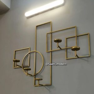 جاشمعی مدرن طرح تابلو هندسی