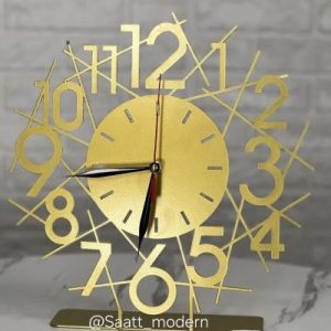 ساعت رومیزی طرح اعداد لاتین