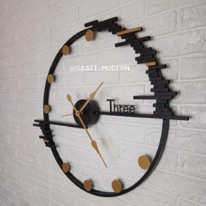 ساعت دیواری مدرن طرح دومینو