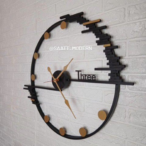 ساعت دیواری مدرن طرح دومینو